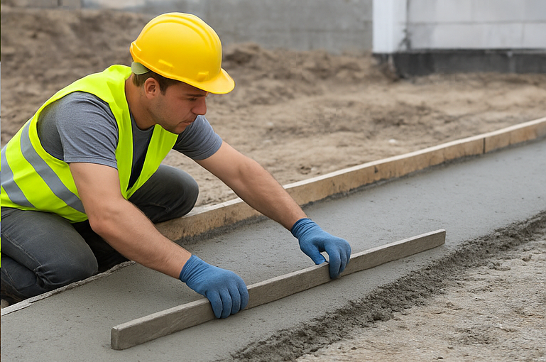 Profi járdakészítés és sávalap betonozás – gyors, precíz kivitelezés